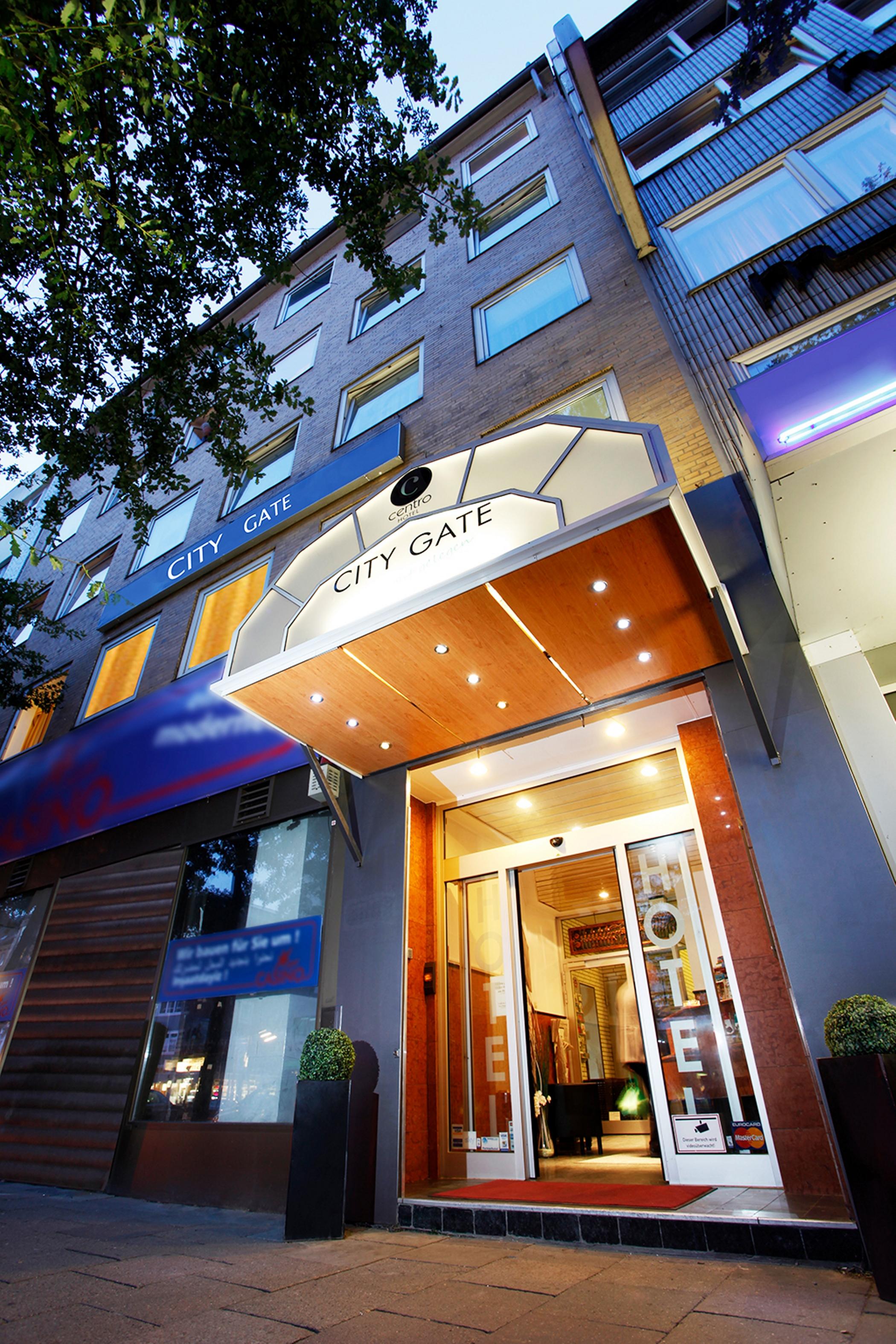 Centro Hotel City Gate Amburgo Esterno foto